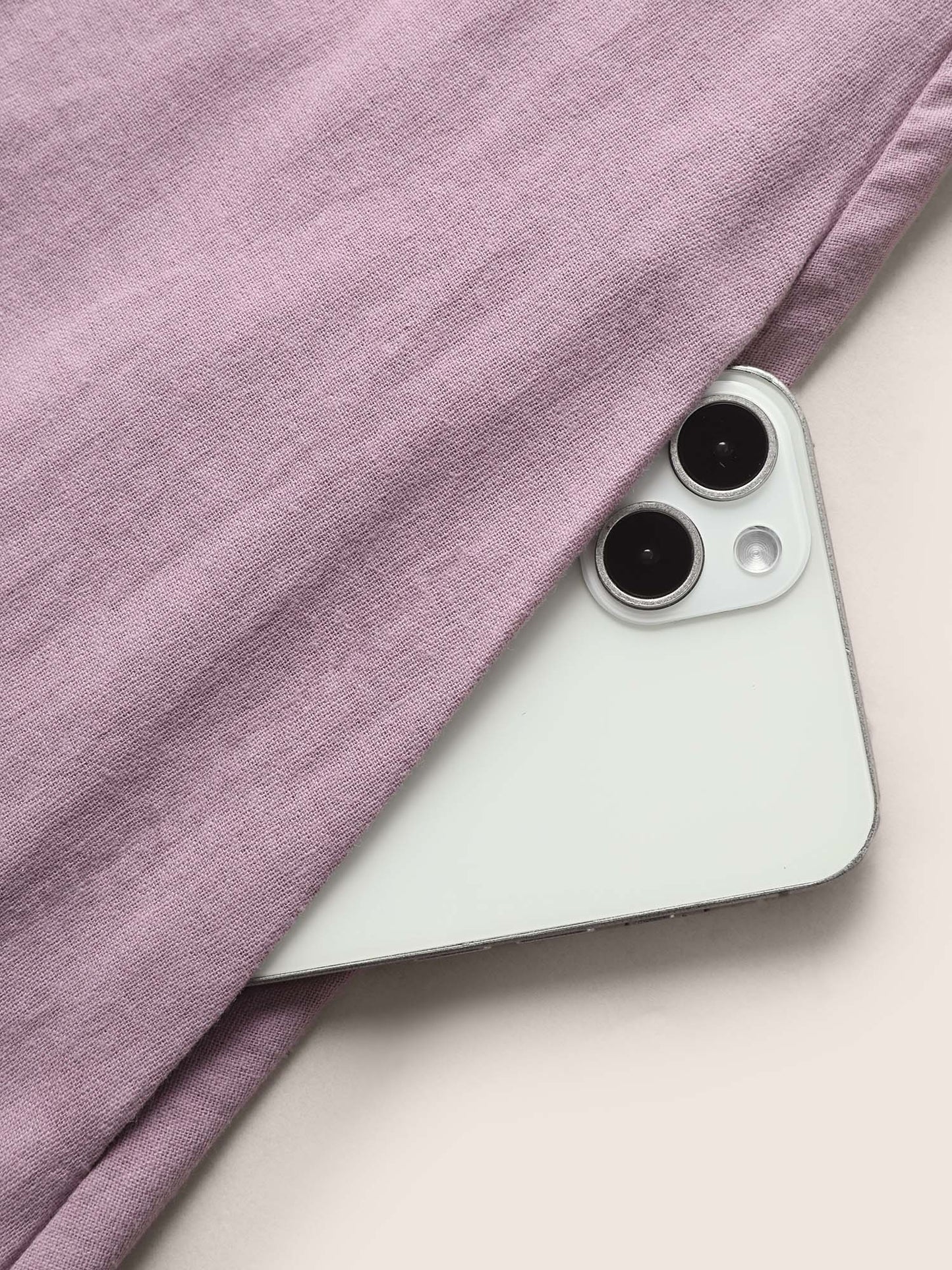 Cotton Plain Pleated Loose Fit Cami Dress