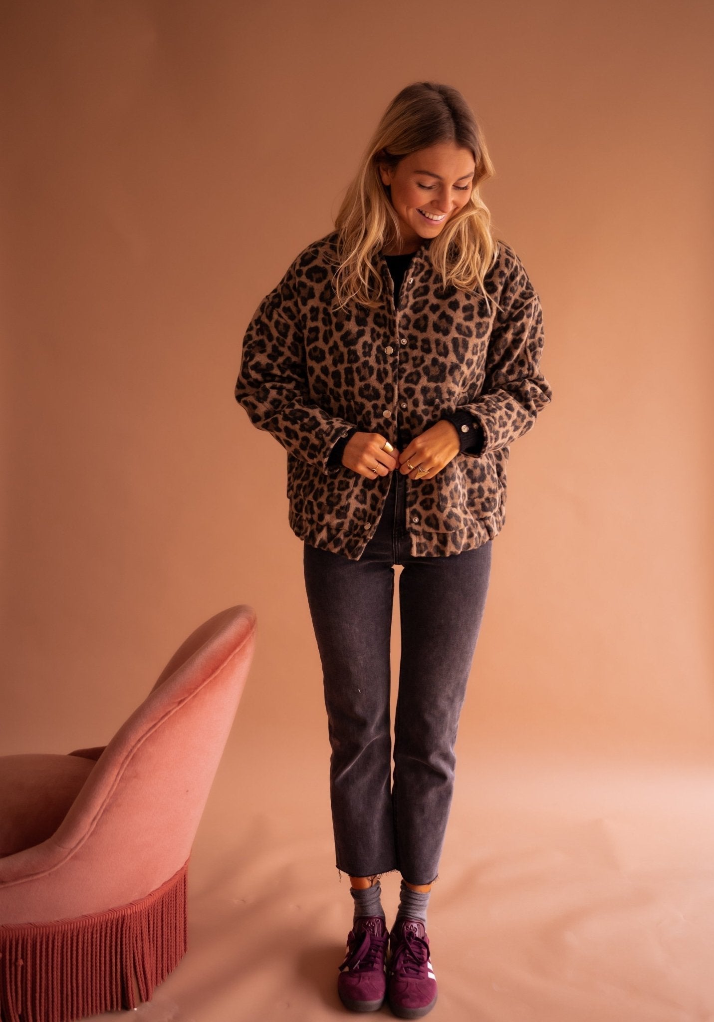 Savannah™ | Chic Leopard Print Jacket