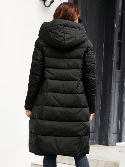 Valencia Luxe™ | Elegant Long Puffer Coat