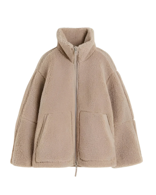 Amara™ | Soft Teddy Fleece Coat