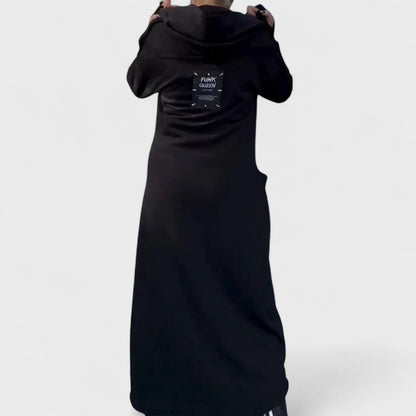 Maren Luxe™ | Long Zip Hooded Coat