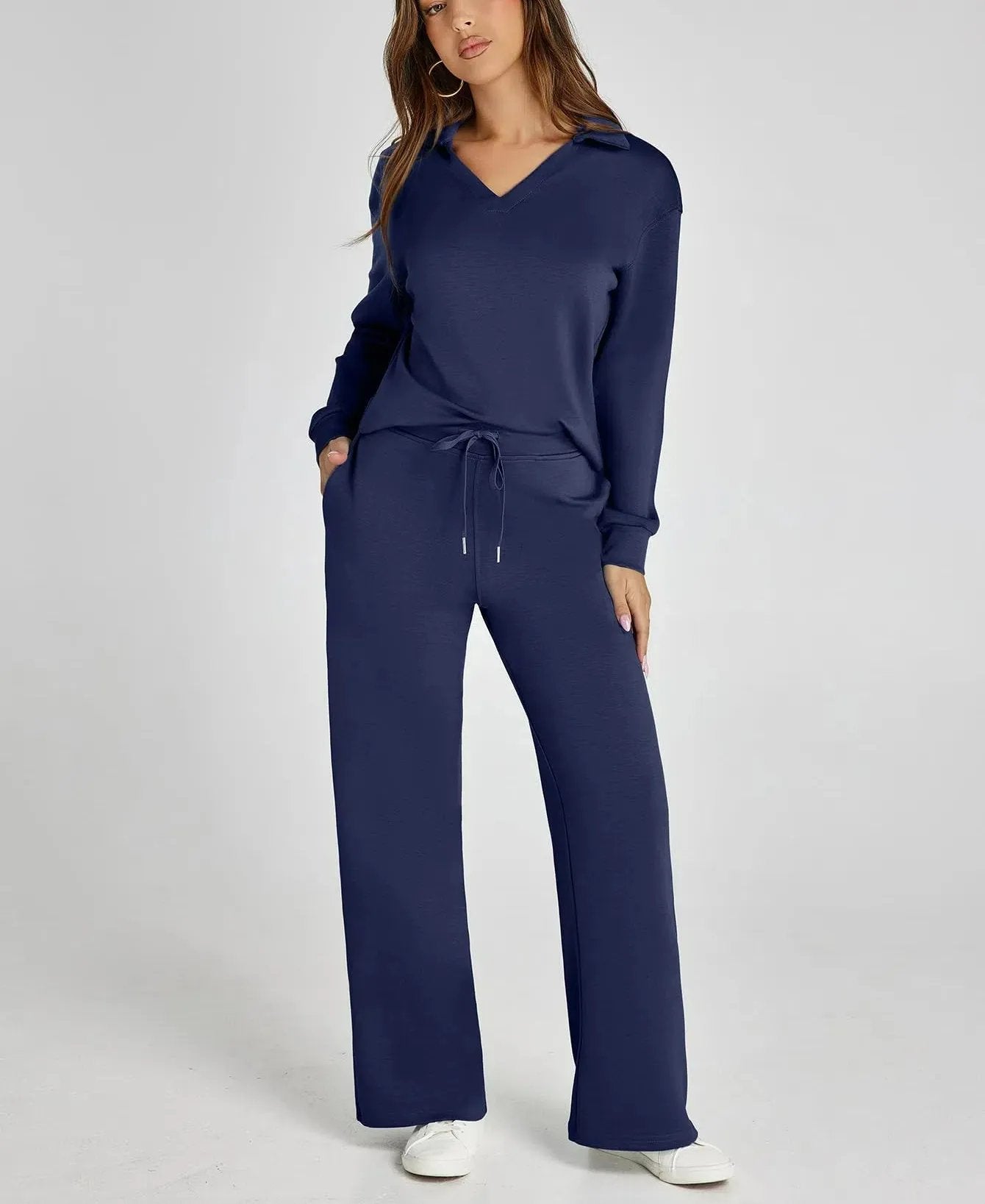 Last Day 50% OFF-Women's 2 Piece Sets Outfits Casual Long Sleeve Sweatsuits Sets  | Almost Gone⚡