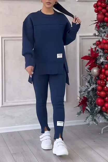 Women's Casual Sweatshirt Leggings Set