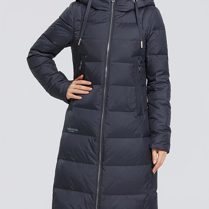 Valencia Luxe™ | Elegant Long Puffer Coat