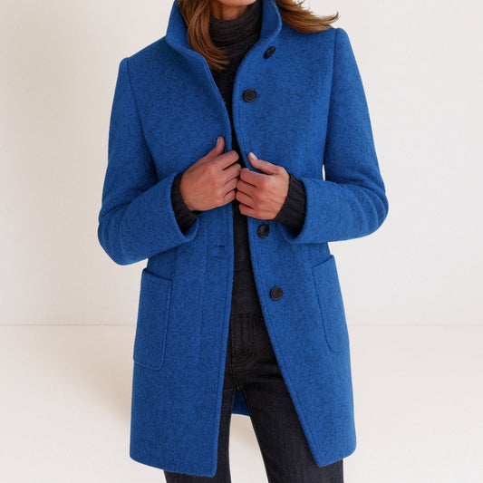 Charlotte Luxe™ | Refined Button-Up Coat