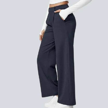 🎃Halloween Sale🔥High Waisted Work Pants for Women Business Casual Outfits Office Dress Pants Trousers with Pockets