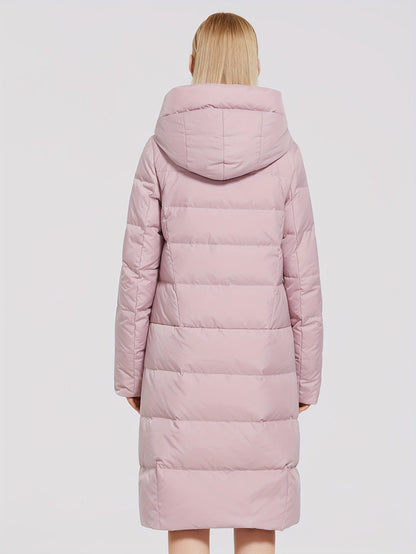 Valencia Luxe™ | Elegant Long Puffer Coat