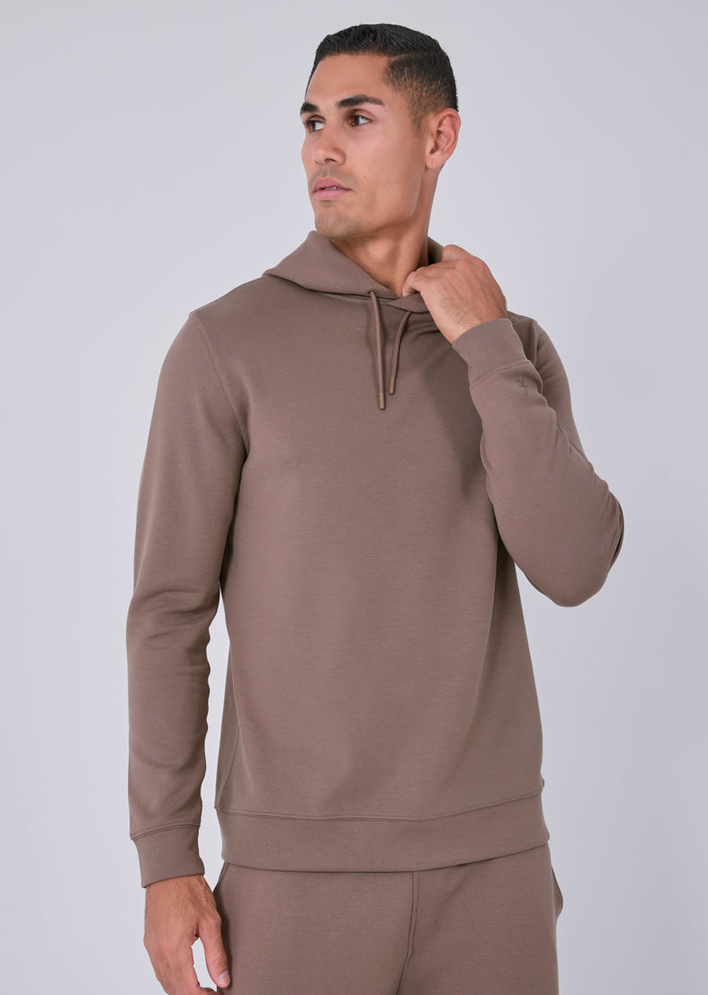 Mens All Around Lounge Hoodie Walnut