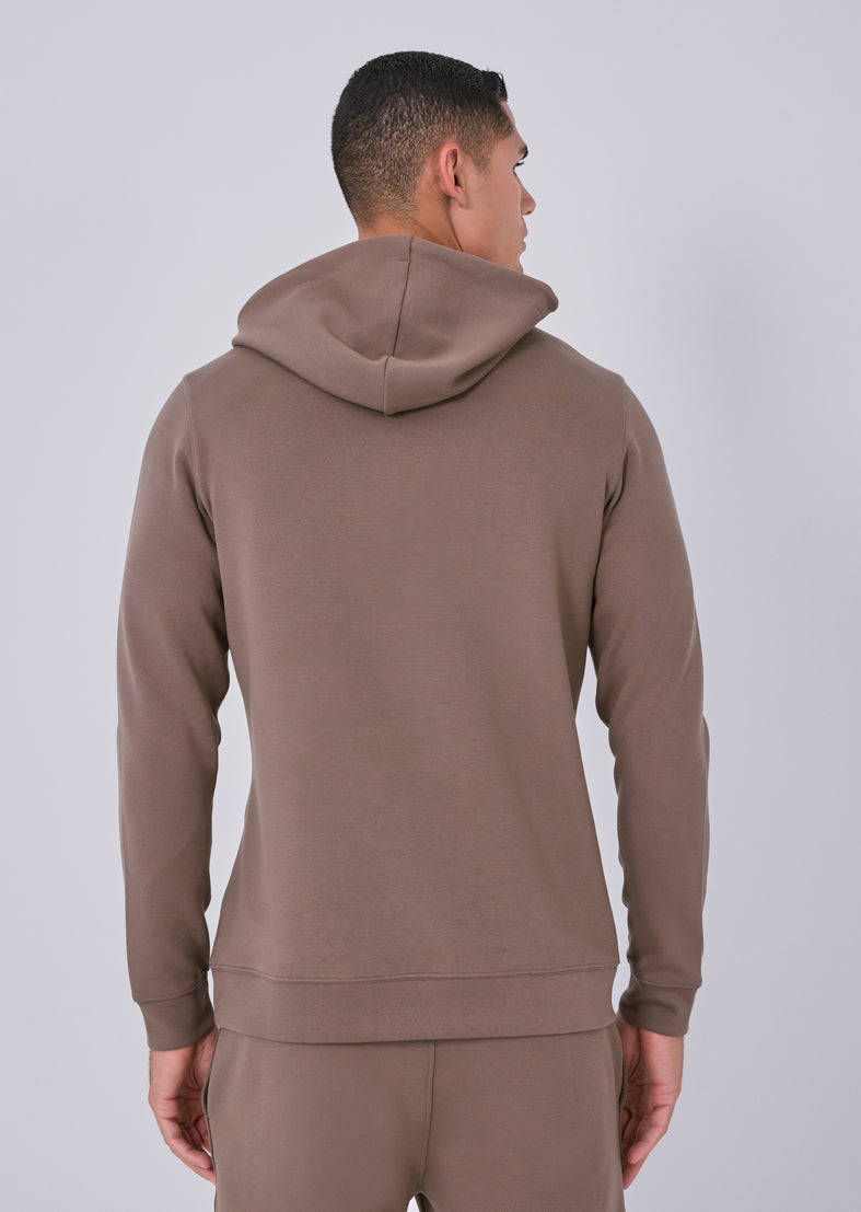 Mens All Around Lounge Hoodie Walnut