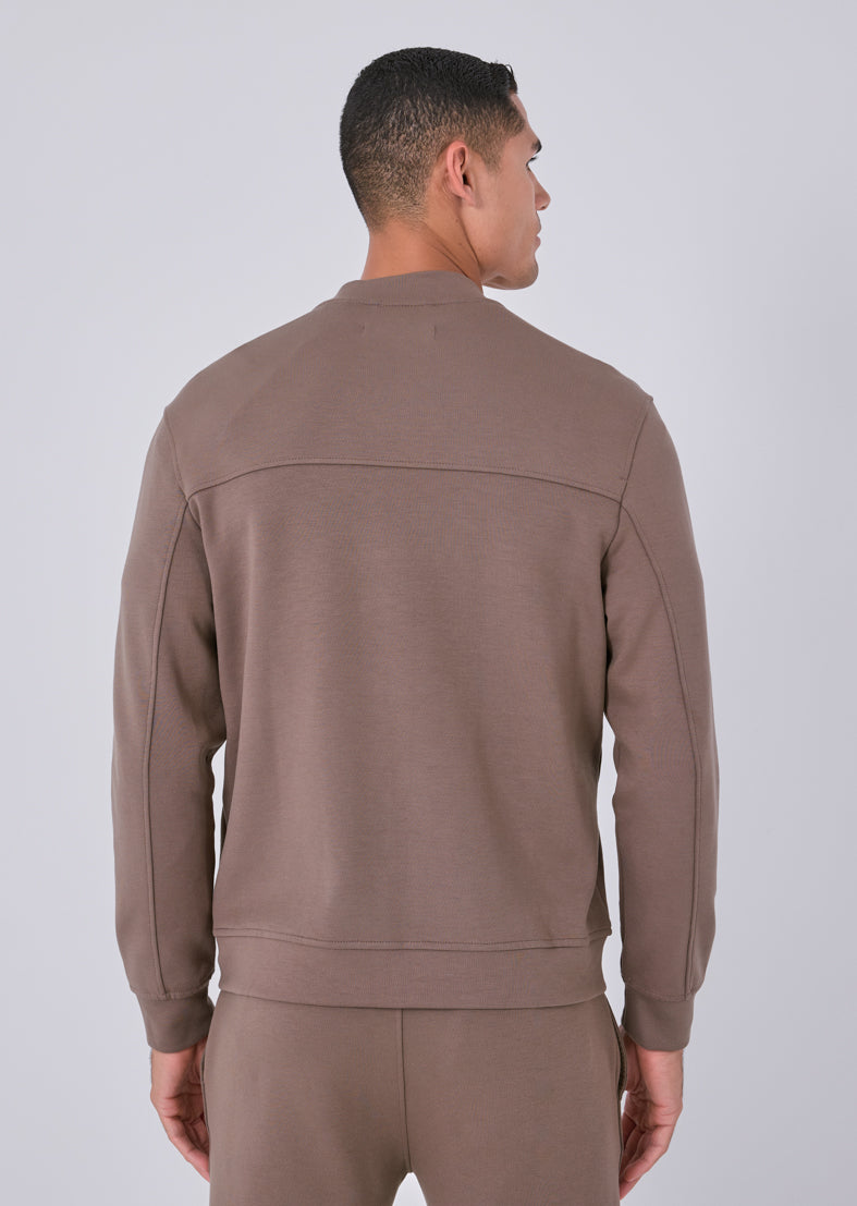 Mens All Around Lounge Bomber Walnut