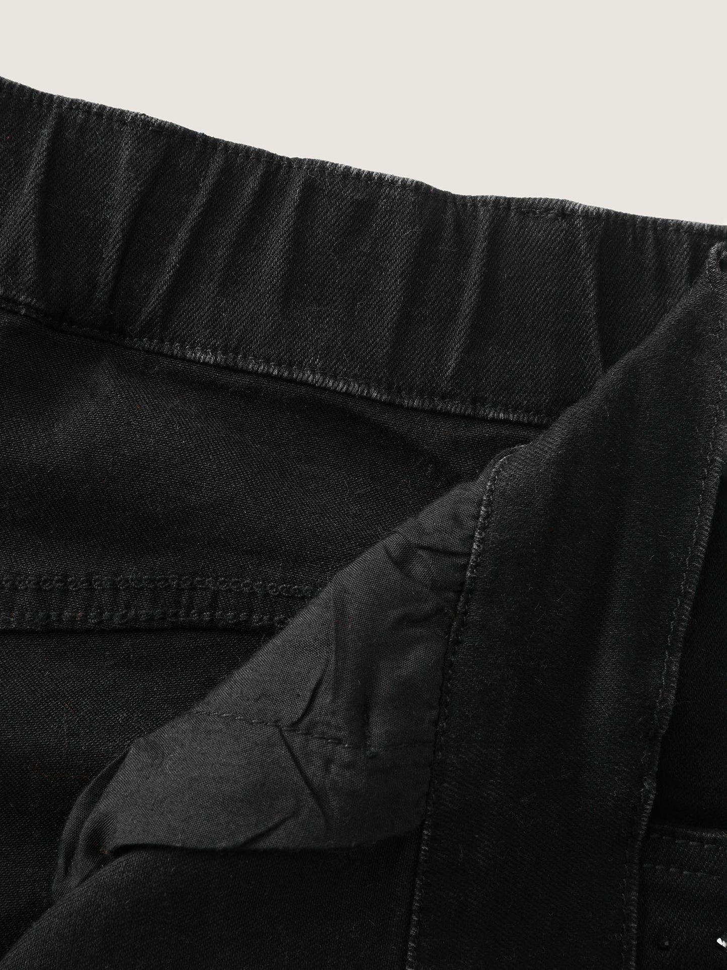 Stretchy Hot-Fixed Rhinestone Skinny-Fit Jeans