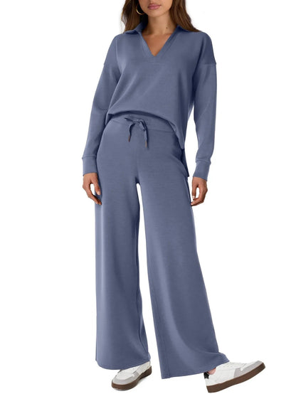 Last Day 50% OFF-Women's 2 Piece Sets Outfits Casual Long Sleeve Sweatsuits Sets  | Almost Gone⚡