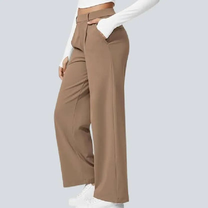 🎃Halloween Sale🔥High Waisted Work Pants for Women Business Casual Outfits Office Dress Pants Trousers with Pockets