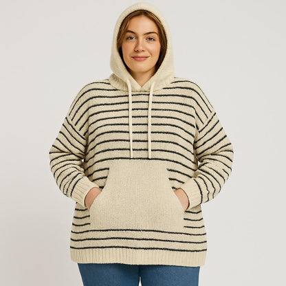 Oversized Relax Hoodie Jumper Size 12-30