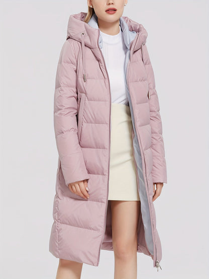 Valencia Luxe™ | Elegant Long Puffer Coat