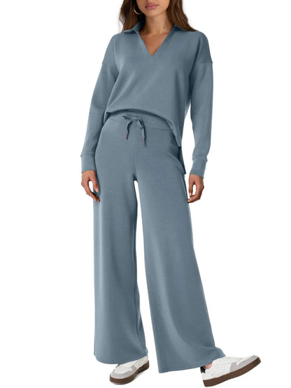 Last Day 50% OFF-Women's 2 Piece Sets Outfits Casual Long Sleeve Sweatsuits Sets  | Almost Gone⚡