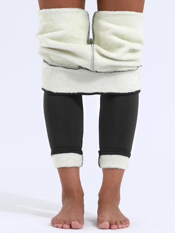 Women's High Waist Sports Tummy Control Leggings, Casual Soft High Stretch Warm Pants, Gym Clothes, Ladies Sportswear for Indoor Outdoor Wear, Leggings for Women.