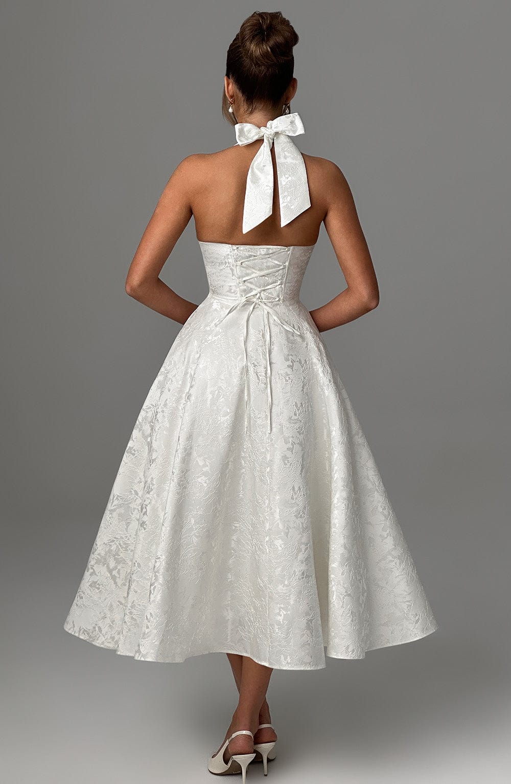 Iris | Elegant Midi Dress