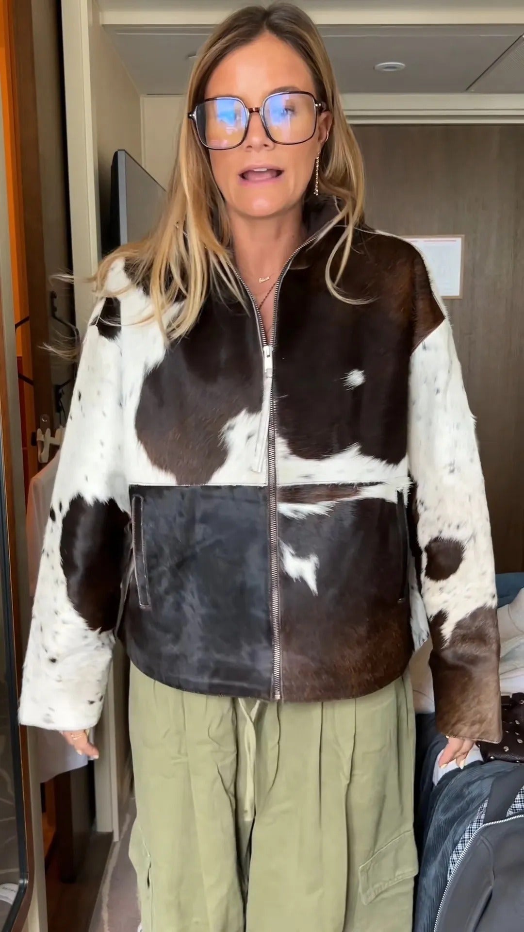 Clovelly™ | Western Cow Print Jacket