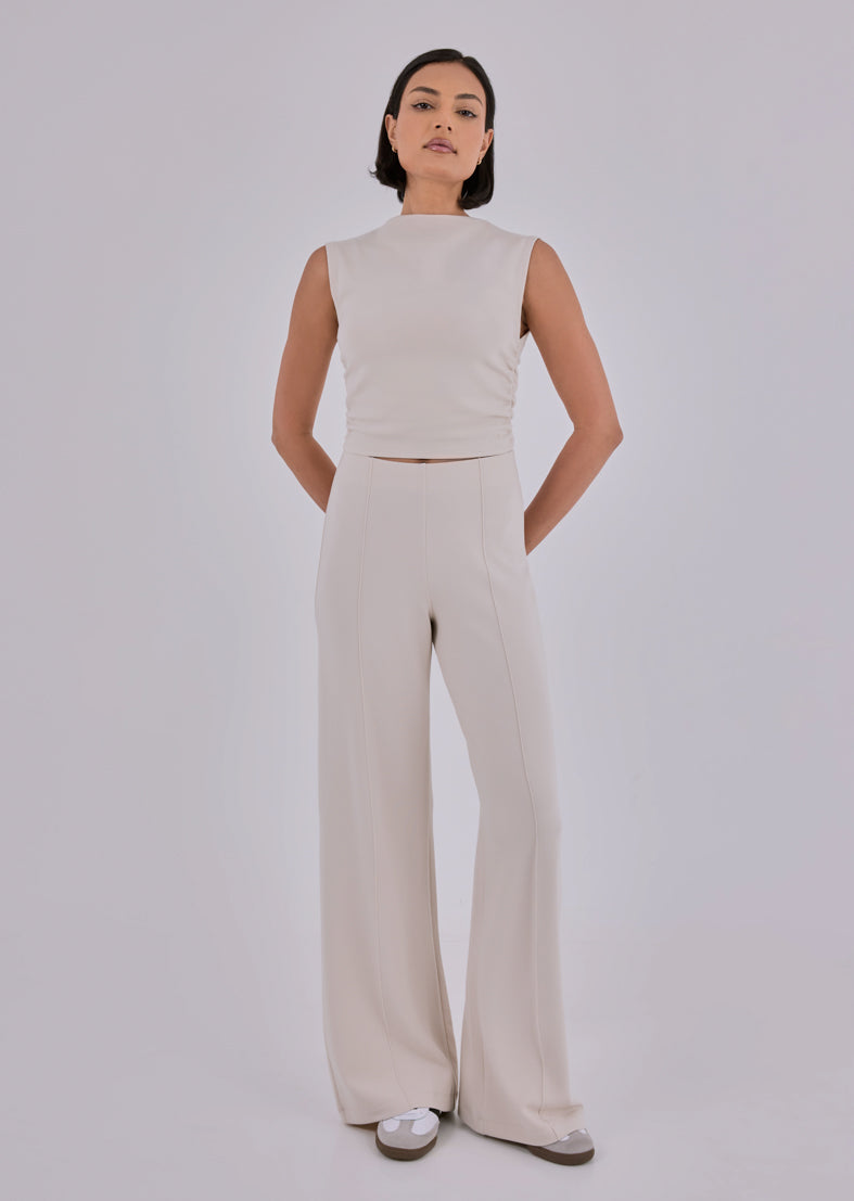 Women's Ruched Top Bone