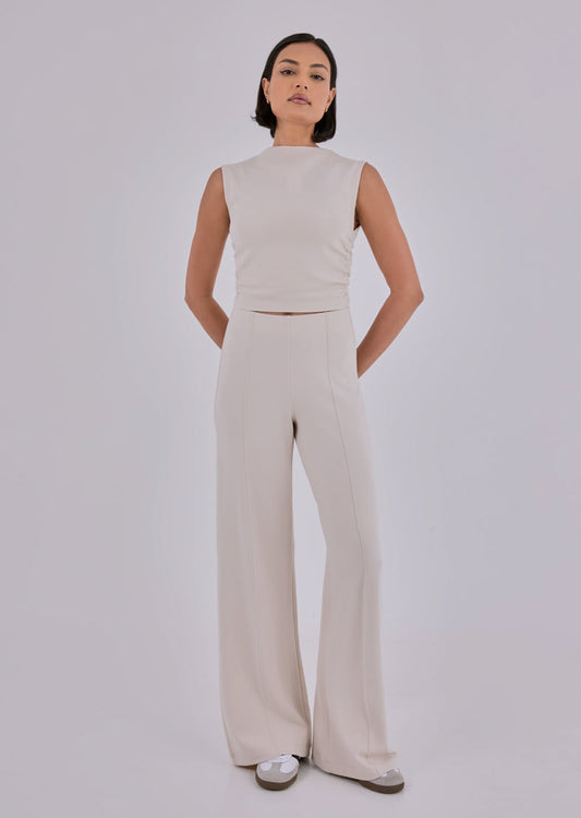 Women's Ruched Top Bone