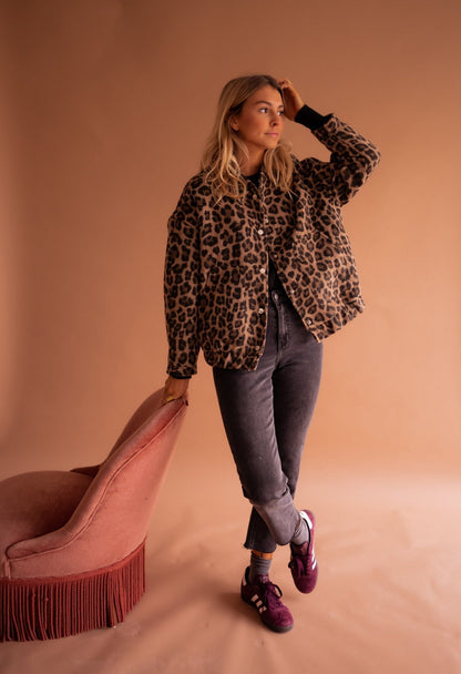 Savannah™ | Chic Leopard Print Jacket