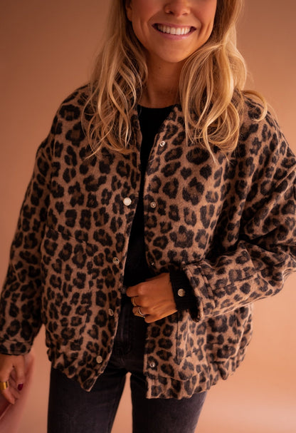 Savannah™ | Chic Leopard Print Jacket