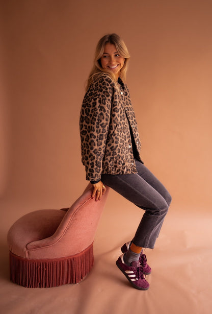 Savannah™ | Chic Leopard Print Jacket