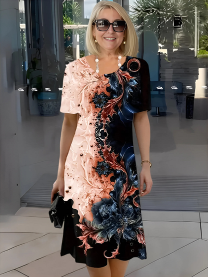 Rosalia | Relaxed Floral Midi Dress